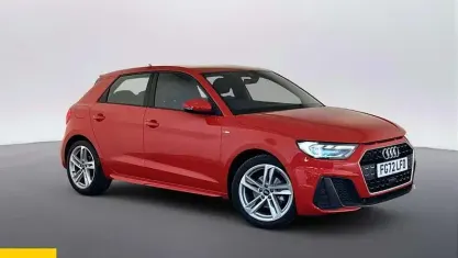 Used Audi A1 Sportback S-Line 110 HP (80 kW) 2022 Red Hatchback