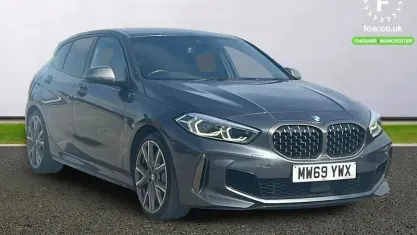Used BMW M135 Comfort Edition 306 HP (225 kW) 2020 Grey Hatchback
