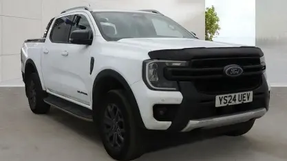 Used Ford Ranger Wildtrack 205 HP (150 kW) 2024 White Pickup