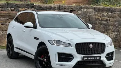 Used Jaguar F-Pace R-Sport 241 HP (177 kW) 2018 White SUV