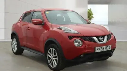 Used Nissan Juke N-Connecta 116 HP (85 kW) 2016 Red SUV
