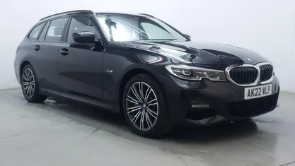 Used BMW 330e M Sport 292 HP (214 kW) 2022 Black Estate