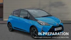 Blue Used 2019 Toyota Yaris Hybrid Hatchback | £11,521 (Good price)