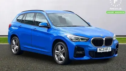 Used BMW X1 M Sport 220 HP (161 kW) 2021 Blue SUV