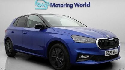 Usado Skoda Fabia Design Edition 116 HP (85 kW) 2025 Azul Citadino