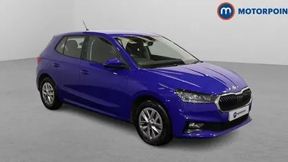 Used Skoda Fabia Comfort 80 HP (58 kW) 2023 Blue Hatchback