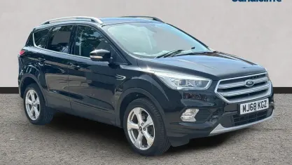 Used Ford Kuga Titanium X 120 HP (88 kW) 2018 Black SUV
