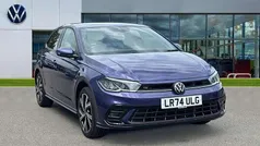 Vibrant violet metallic Used 2024 VW Polo R-line Hatchback | £21,174 (Fair price)