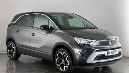 Used Vauxhall Crossland Elite 110 HP (80 kW) 2021 Grey SUV