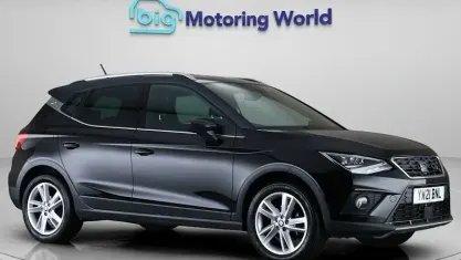 Used Seat Arona FR 110 HP (80 kW) 2021 Black SUV
