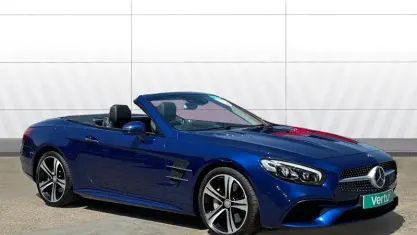 Used Mercedes SL400 Edition 367 HP (269 kW) 2016 Blue Cabriolet