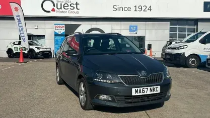 Begagnad Skoda Fabia SE L 110 HK (80 kW) 2017 Grå Kombi
