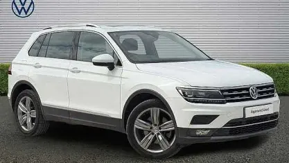 Used VW Tiguan SEL 190 HP (139 kW) 2019 Pure white SUV