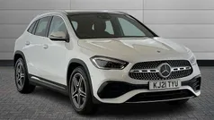 Digital white Used 2021 Mercedes GLA220 AMG Line Premium Plus SUV | £30,595 (Fair price)