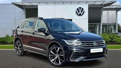 Black Used 2022 VW Tiguan R-line SUV | £27,991 (Fair price)