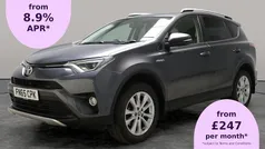 Grey Used 2016 Toyota RAV4 Hybrid SUV | £14,005 (Fair price)