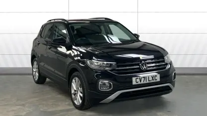Used VW T-Cross Active 110 HP (80 kW) 2021 Black SUV