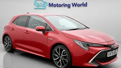 Used Toyota Corolla 184 HP (135 kW) 2020 Red Hatchback