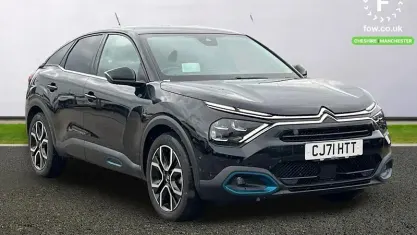 Usado Citroën e-C4 Shine 100 kW (136 CV) 2021 Negro Utilitario