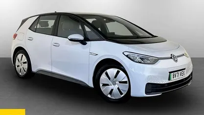 Used VW ID.3 Pro Performance 150 kW (204 HP) 2021 White Hatchback