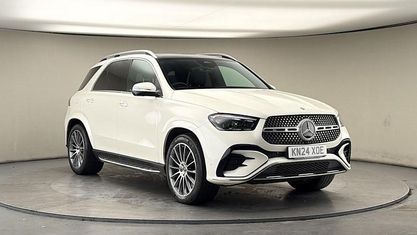 Begagnad Mercedes GLE450 AMG AMG line 367 HK (269 kW) 2024 Vit Kombi