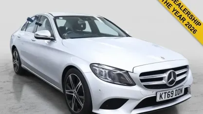 Used Mercedes C220 194 HP (142 kW) 2019 Silver Sedan
