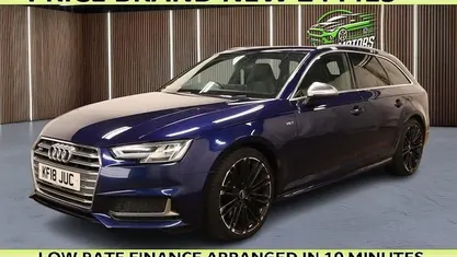 Used Audi S4 Design 354 HP (260 kW) 2018 Blue Estate