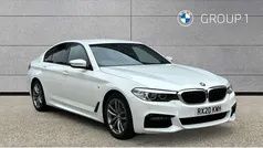 White Used 2020 BMW 520 M Sport Sedan | £22,995 (Fair price)