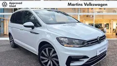White Used 2020 VW Touran R-line MPV | £18,995 (Fair price)