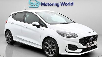 Begagnad Ford Fiesta ST-Line 101 HK (74 kW) 2022 Vit Halvkombi