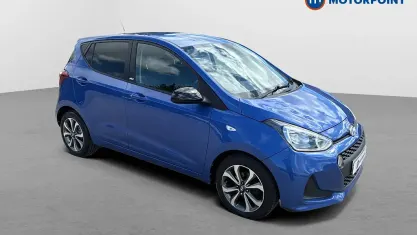 Used Hyundai i10 67 HP (49 kW) 2020 Blue Hatchback