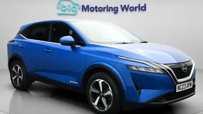 Used Nissan Qashqai N-Connecta 190 HP (139 kW) 2023 Blue SUV