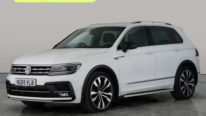 Used VW Tiguan R-line 150 HP (110 kW) 2020 White SUV
