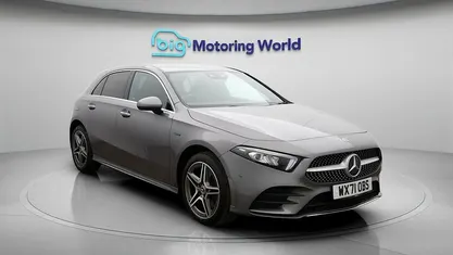 Used Mercedes A250 AMG line 259 HP (190 kW) 2021 Grey Hatchback