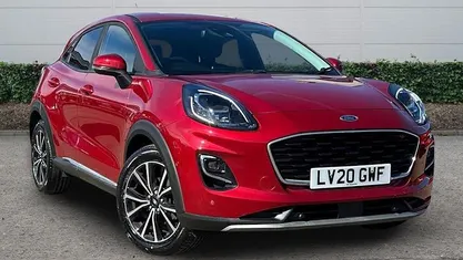 Used Ford Puma Titanium 125 HP (91 kW) 2020 Red SUV