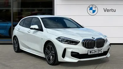 Used BMW 118 M Sport 136 HP (100 kW) 2024 White Hatchback