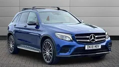 Blue Used 2018 Mercedes GLC220 AMG Line Premium SUV | £21,950 (Fair price)