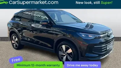 Begagnad VW Tiguan Match 204 HK (150 kW) 2025 Svart SUV
