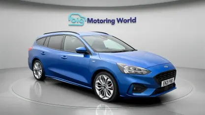 Usado Ford Focus ST-Line X 125 HP (91 kW) 2021 Azul Carrinha