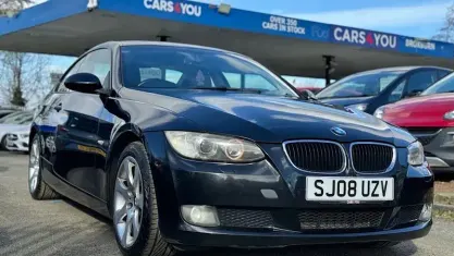 Used BMW 320 177 HP (130 kW) 2008 Black Coupe