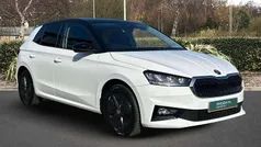 Candy white black magic pearl effect Used 2022 Skoda Fabia Colour Edition Hatchback | £15,000 (Fair price)