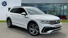 Pure white Used 2023 VW Tiguan R-line Edition SUV | £28,587 (Fair price)