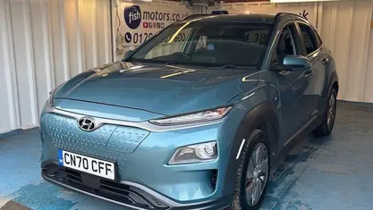 Used Hyundai Kona Premium SE 150 kW (204 HP) 2020 Blue SUV