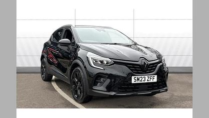 Begagnad Renault Captur Rive Gauche 91 HK (66 kW) 2023 Svart SUV