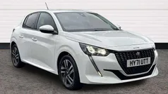 White Used 2021 Peugeot 208 Allure Premium Hatchback | £15,695 (Fair price)