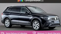 Black Used 2023 VW Tiguan Allspace Life SUV | £25,197 (Fair price)