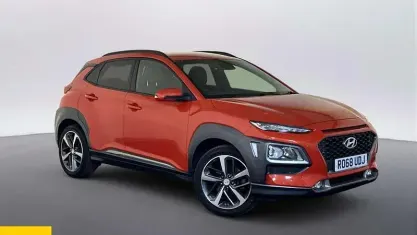 Used Hyundai Kona Premium SE 120 HP (88 kW) 2018 Orange SUV