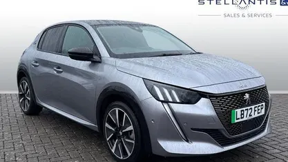 Used Peugeot e-208 GT 100 kW (136 HP) 2022 Grey Hatchback