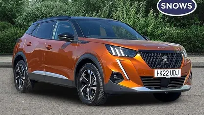 Used Peugeot 2008 GT 131 HP (96 kW) 2022 Fusion orange SUV