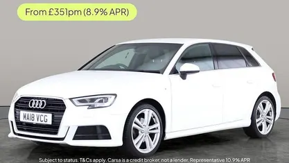 Used 2018 Audi A3 Sportback S-Line Hatchback | £13,328 (Fair price)